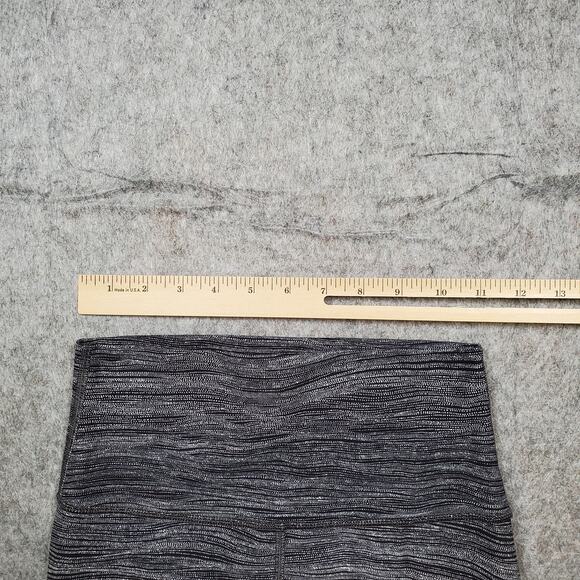 Lululemon Leggings Womens 4 Wunder Under Crop Hi Rise Luon 21" Bit Point Ice - Picture 2 of 8